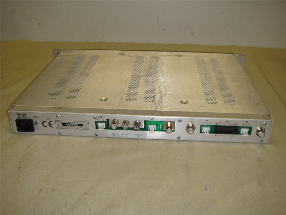 Wegener Communications 1602-000-400 Analog Audio 2 Card Mainframe STX