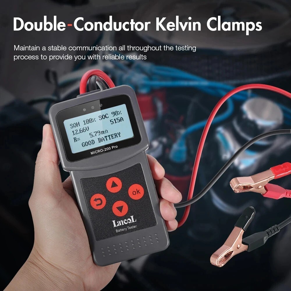 Lancol Micro-200Pro 12V 24V Car Battery Tester Battery Analyzer