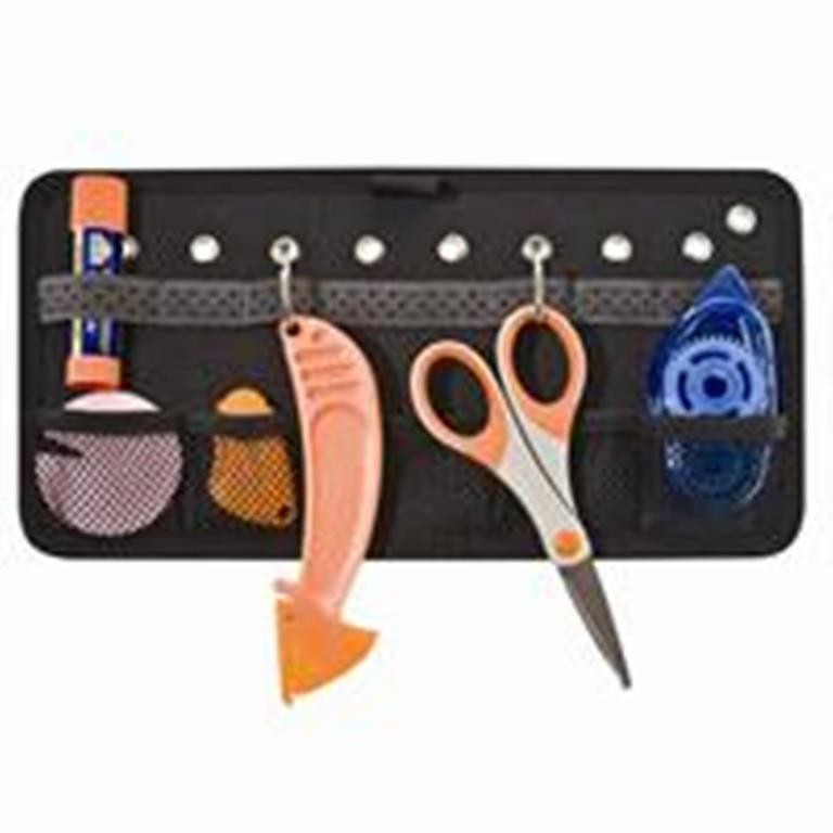 Small Tools Panel Organizer Hooks Cropper Hopper Portable Tote-ally Cool New
