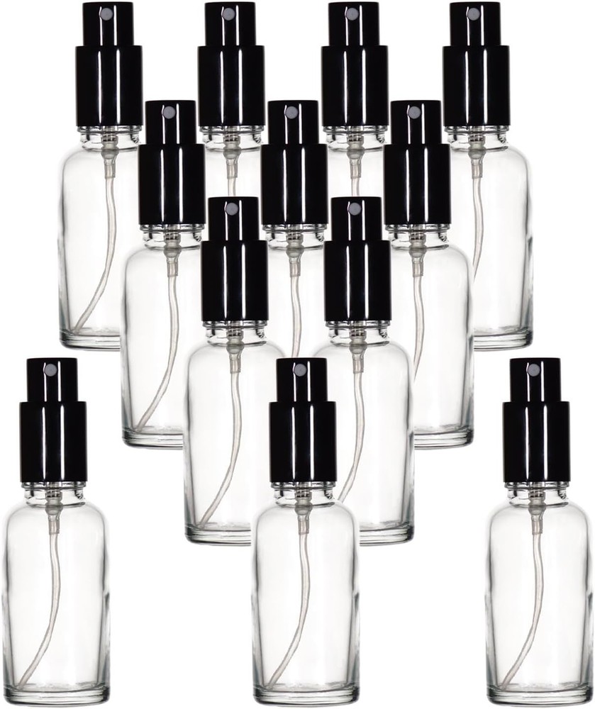 Refillable Fine Mist Spray Bottles - 1oz Capacity