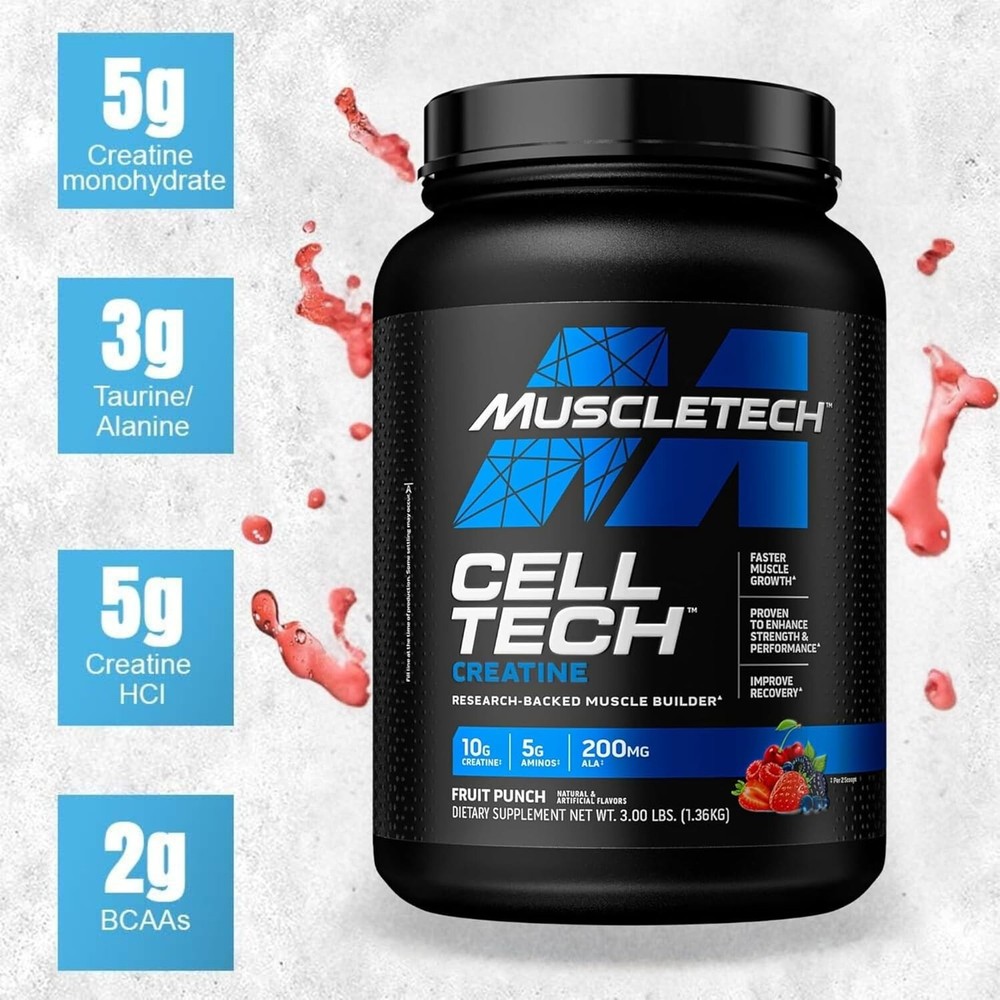Cell-Tech™ Creatine, Fruit Punch, 6 lb (2.72 kg)