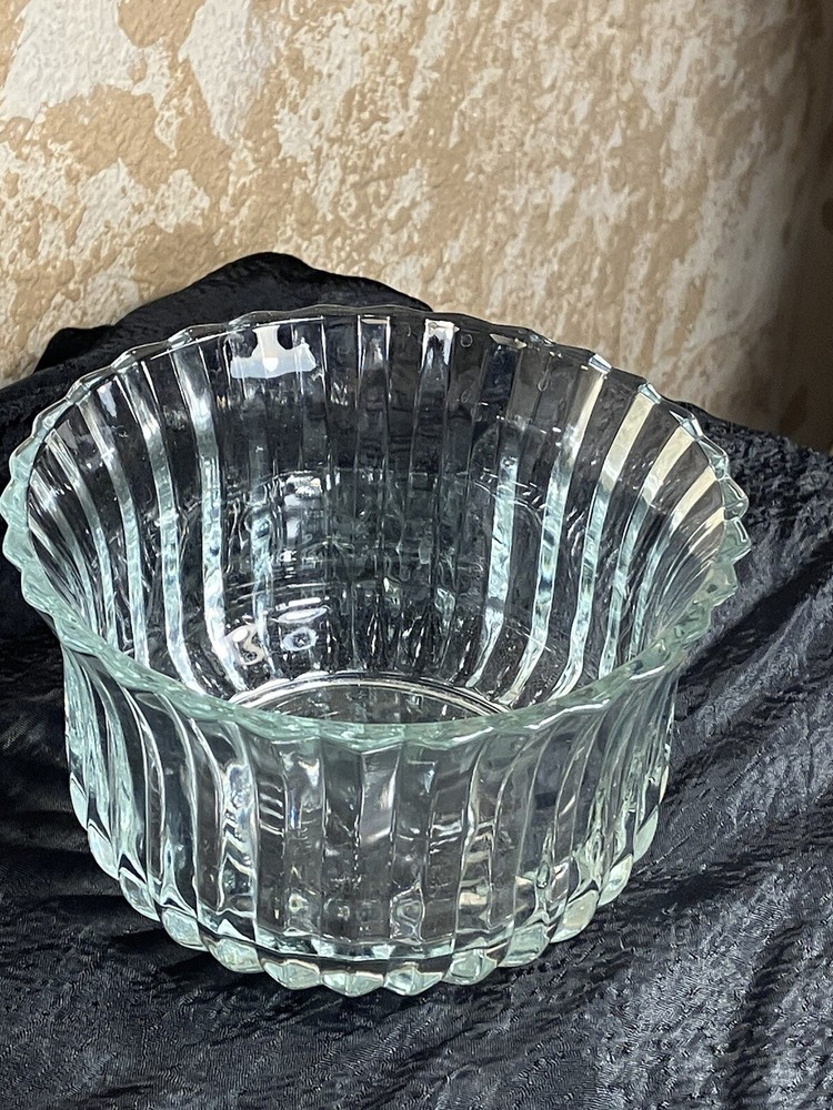 Crystal Bowl Vintage Elegant 1986