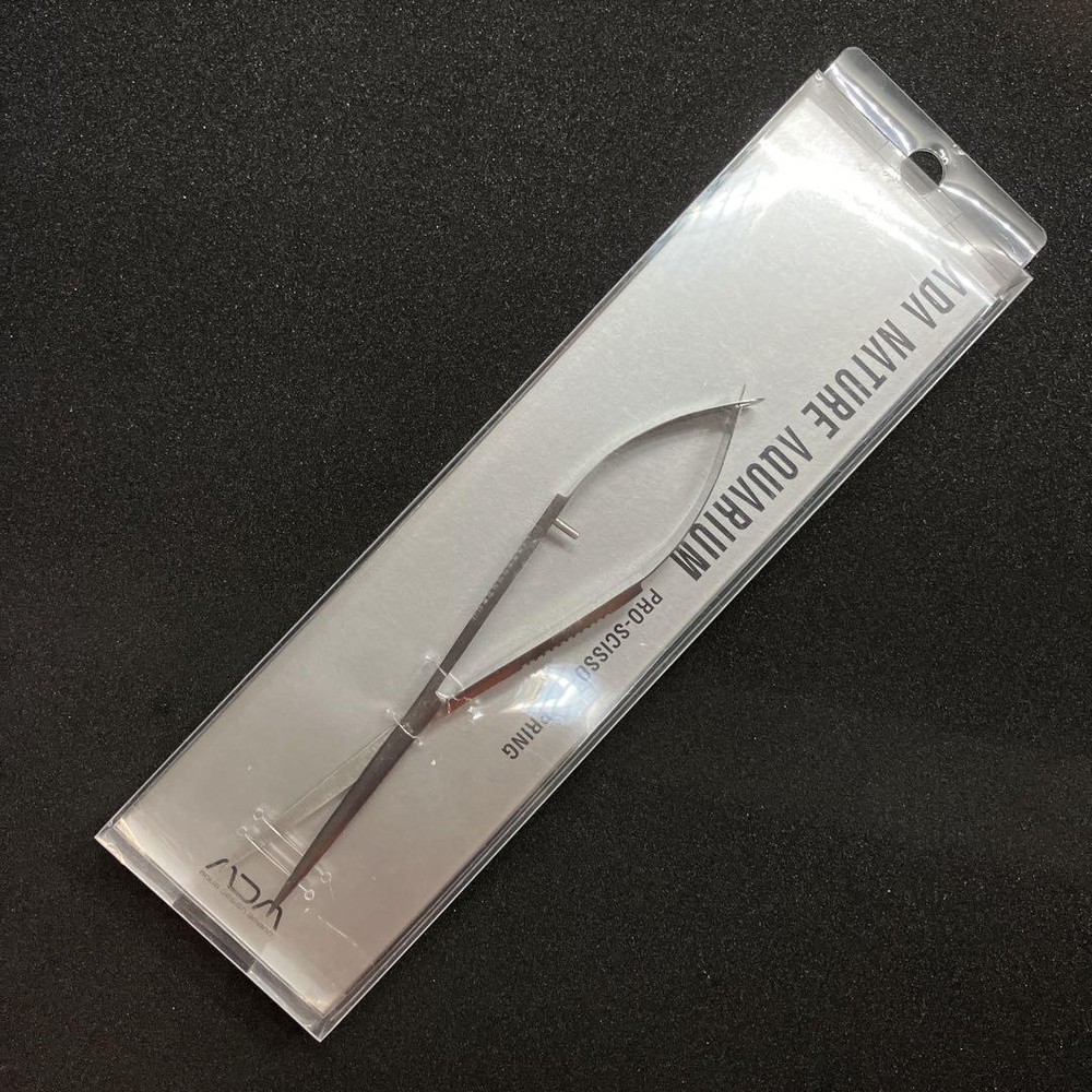 ADA Pro Scissors Spring Straight Type for Trimming Aqua Design Amano