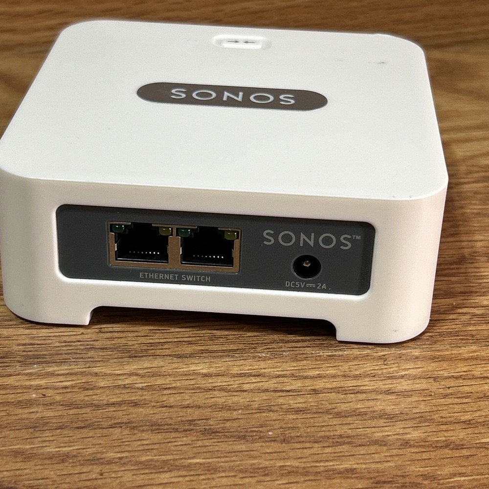 Sonos Bridge White Sonos Wireless Network Model BRIDGE No AC Cord