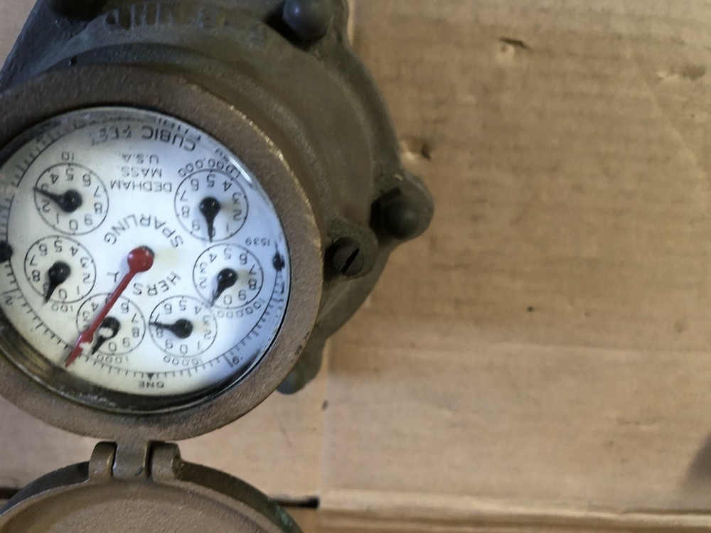 HERSEY Bronze Water Meter - 5-8 MHD