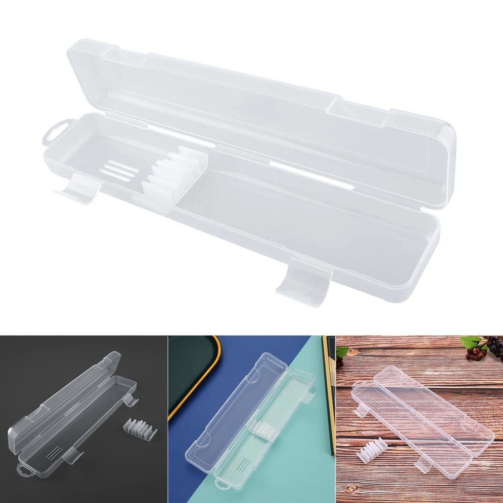 OriGlam Transparent Tableware Storage Case, Portable Flatware