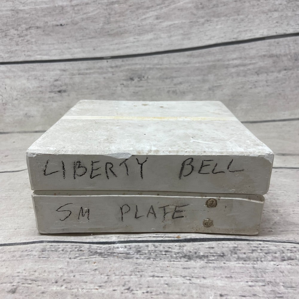 Boyer Ceramic Slip Casting Mold Liberty Bell SM Plate #221