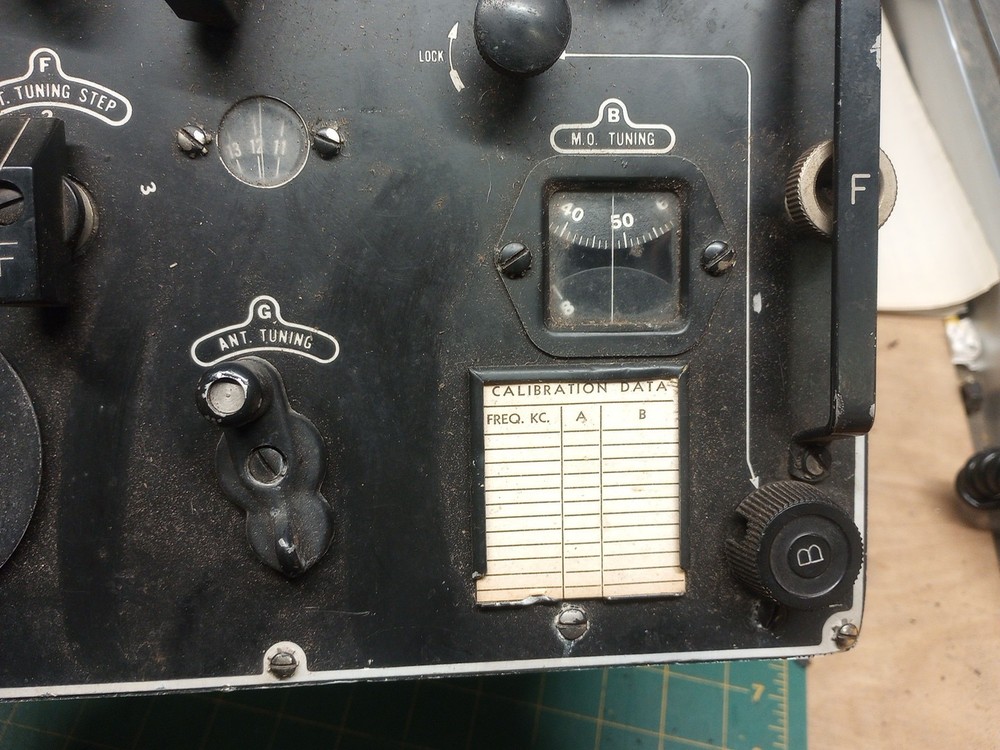 Navy Tipe Cay-4754a Transmitter Tuning Unit In Good Shape