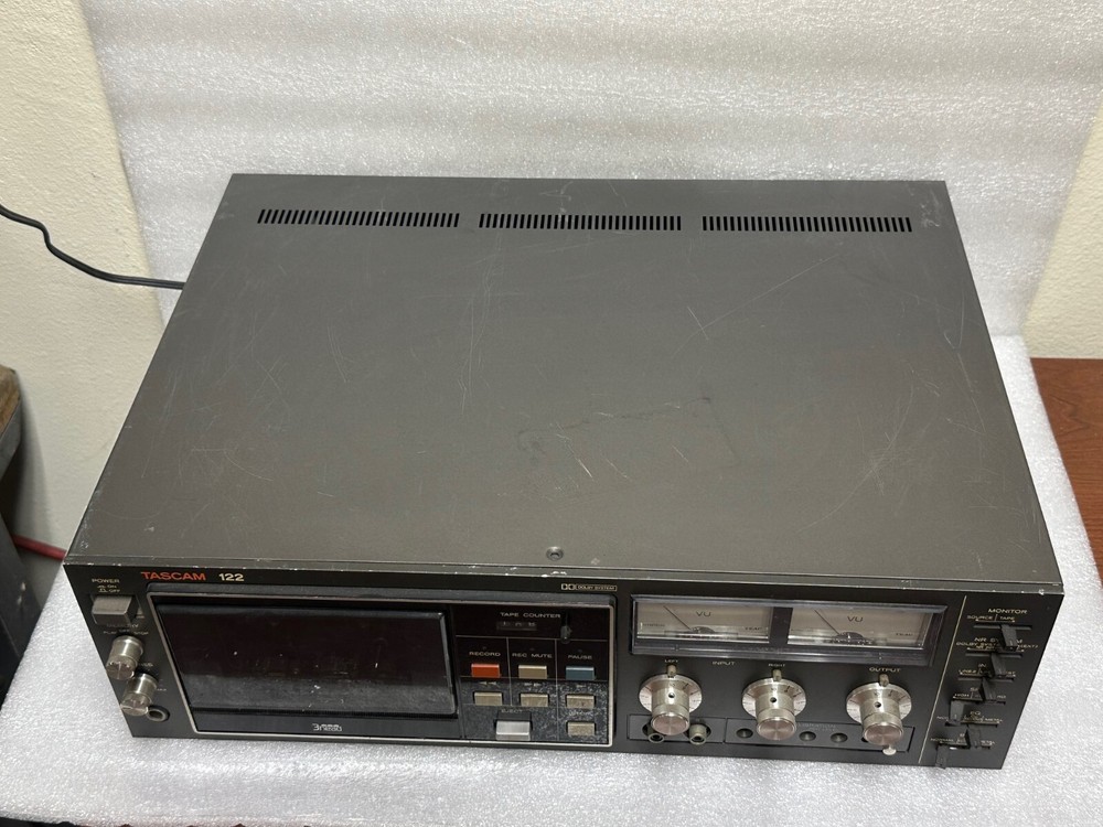 AS IS - Tascam 122 professional cassette deck *untested*