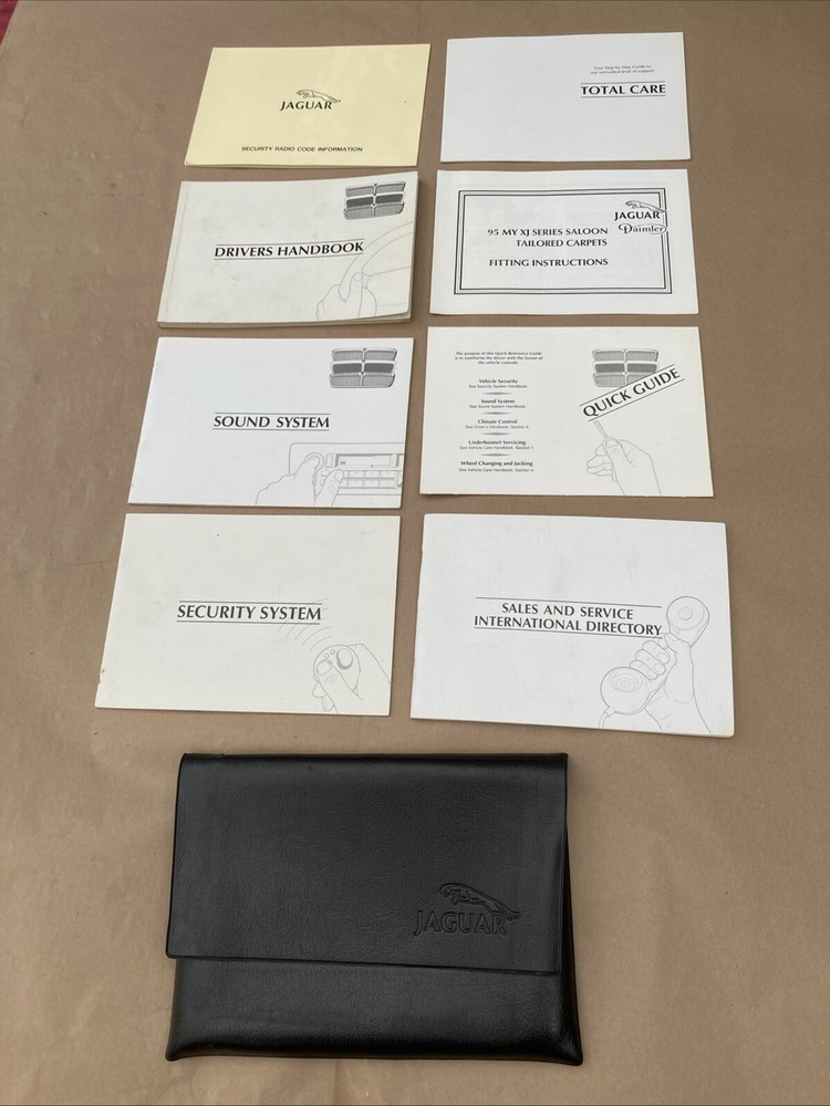 Jaguar XJ40 Hand Books