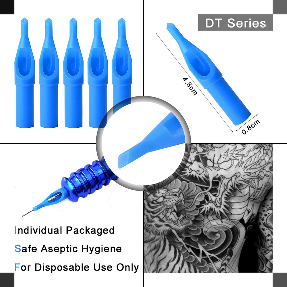 Disposable Mixed & Cartridge Set 100pcs Tubes E8G0