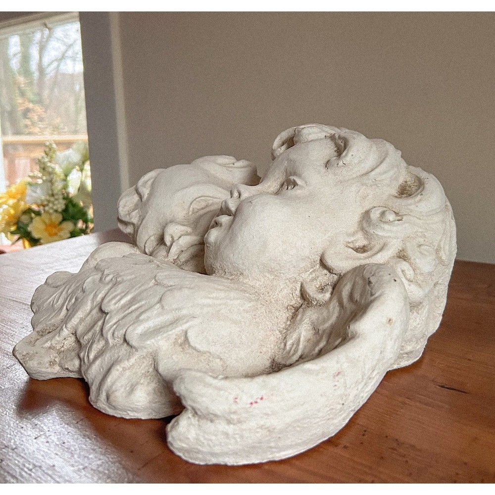Victorian Cherubs Wall Plaque/Garden Decor