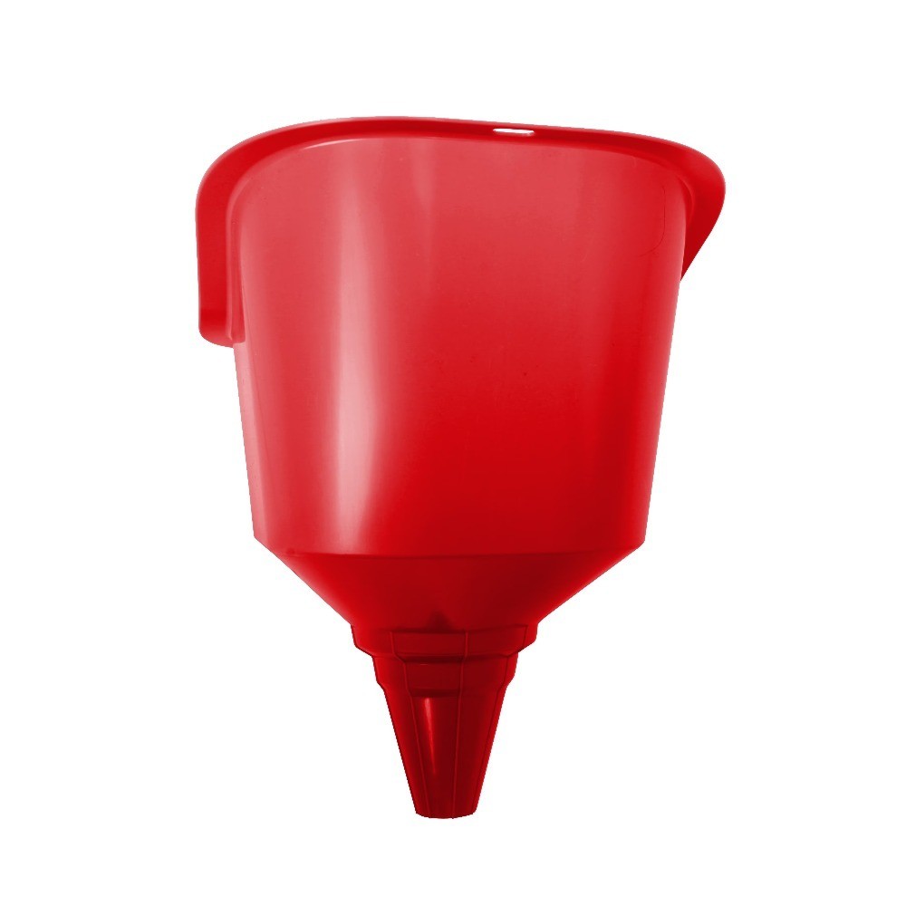 Large Multi-Use Plastic Truck and Vehicle Funnel, Red