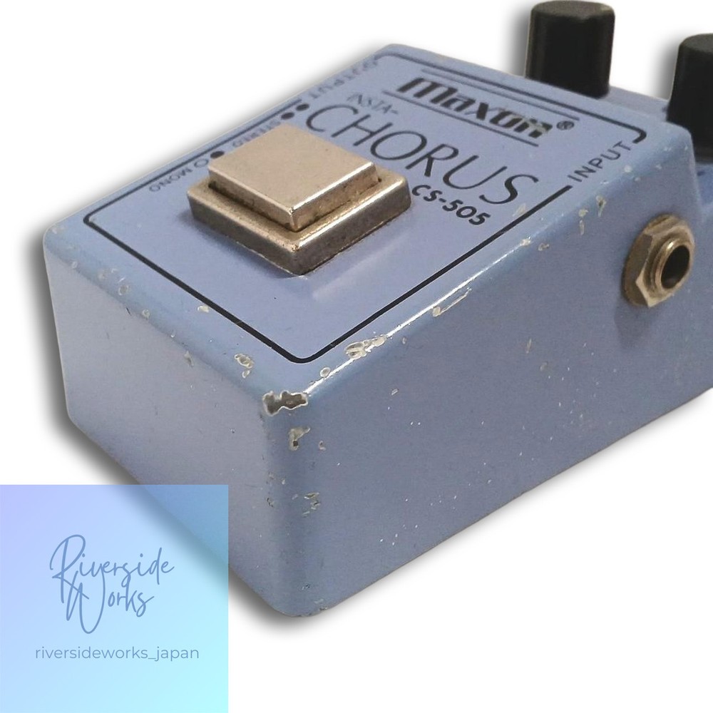 MAXON CS-505 Chorus Effects Pedal for Guitar