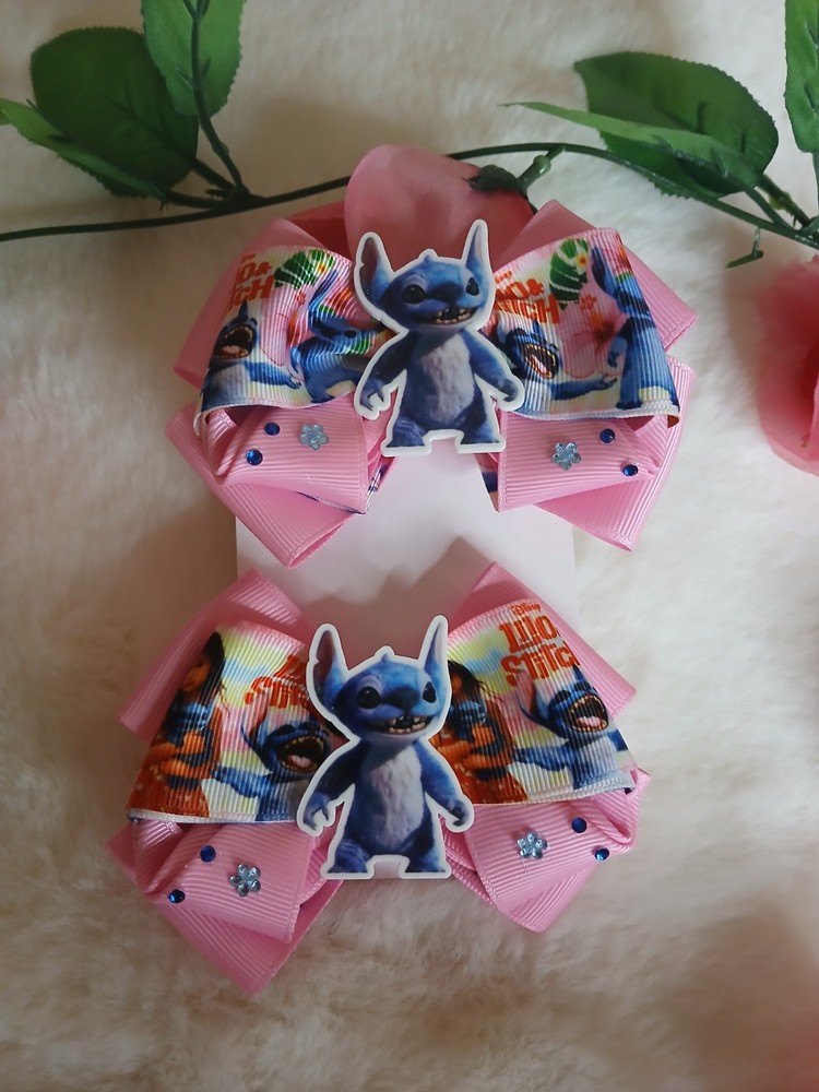 Hair Bows Set  Stitch