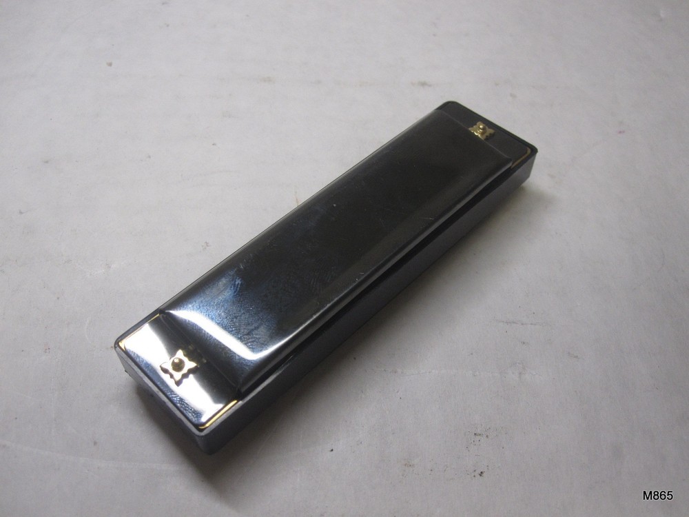 Sound Smith Black Metallic Harmonica SSH-10 - Key of C WITHOUT CASE