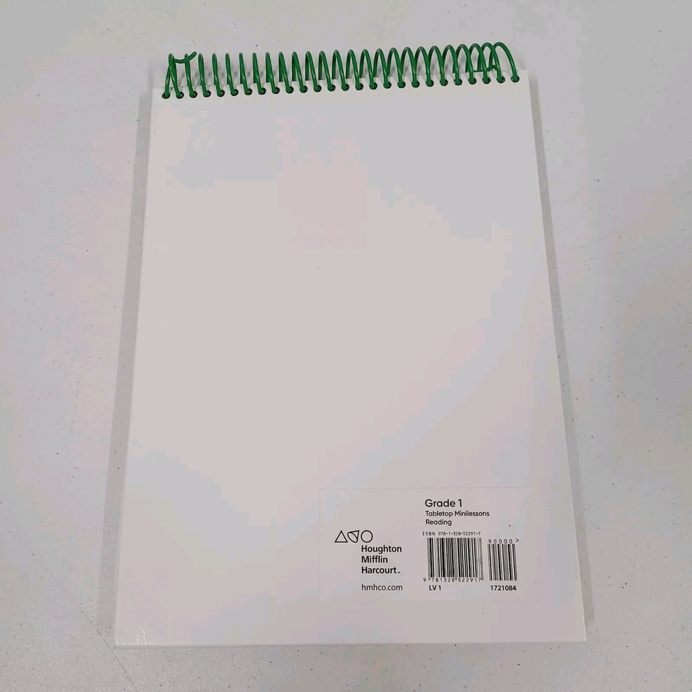 HMH: into Reading - Reading (Tabletop Minilessons) Grade 1 - Spiral-bound - GOOD