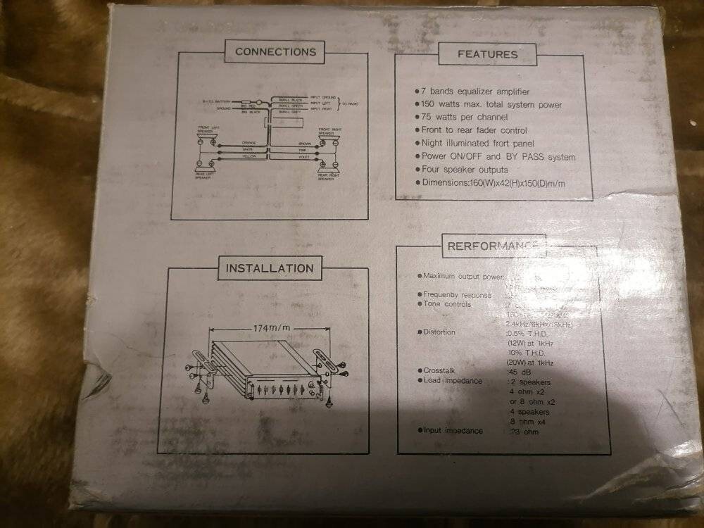 Vintage Equalizer ITTO RS 7100 HP- 150W