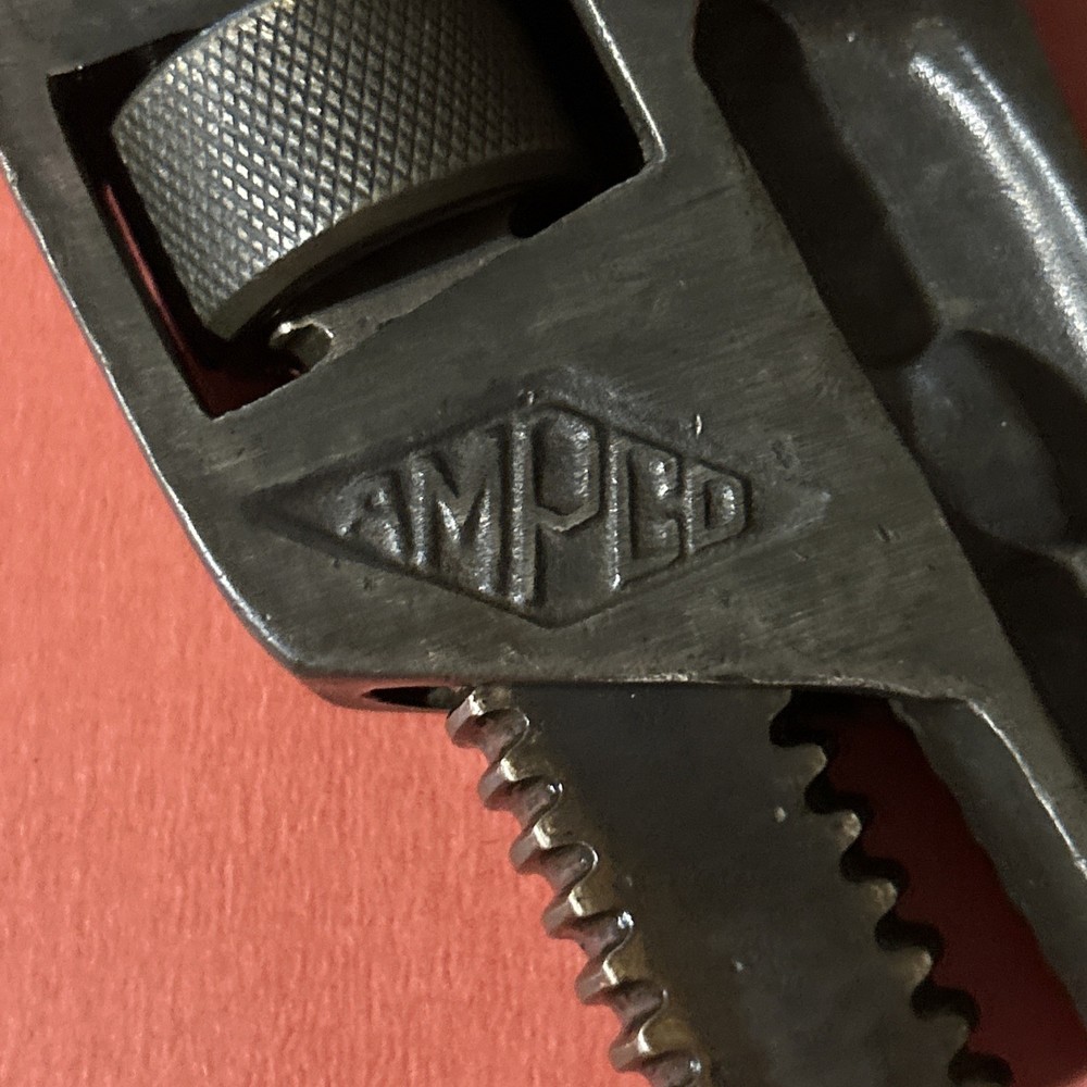 Ampco 10” #W-211 Bronze Pipe Wrench – Non-Sparking Safety Tool