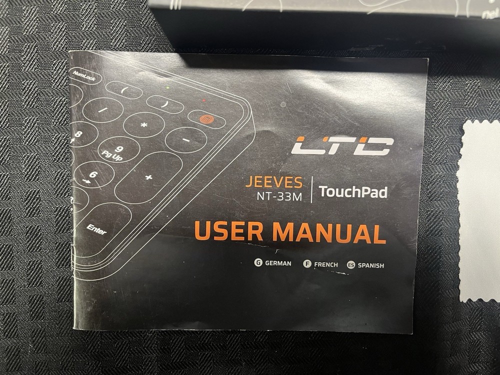 LTC Jeeves NT-33M Touchpad With Number Pad USB-C