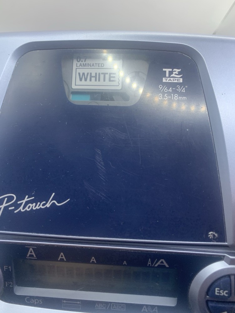 Brother PT-1880 P-Touch Label Maker Tested BC