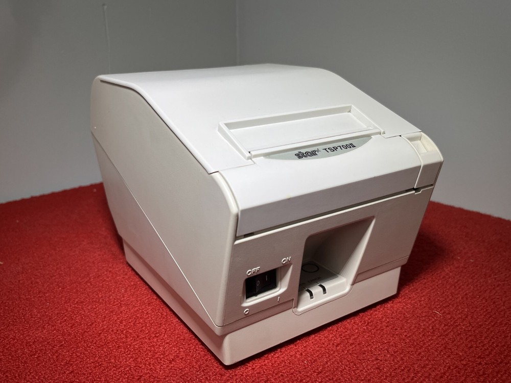 USED Star TSP700II Thermal Serial Receipt Label Printer WHITE - Good Condition