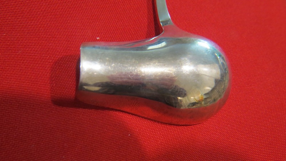800 Silver Heavy Serving Spoon and Ladle