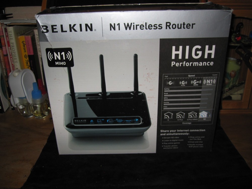 2-Belkin N1 Vision Wireless Router .. Version 1000