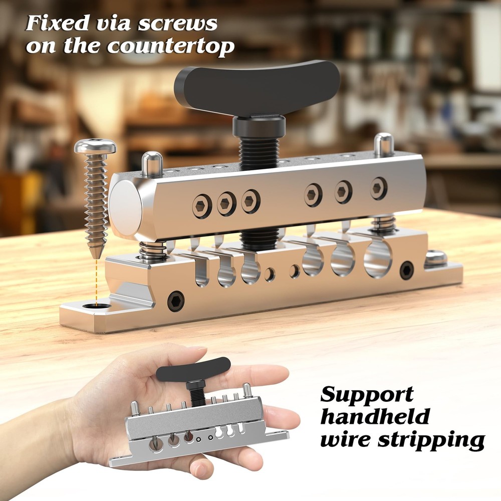 Adjustable & Portable Wire Stripper Machine – High-Efficiency Cable Stripping...