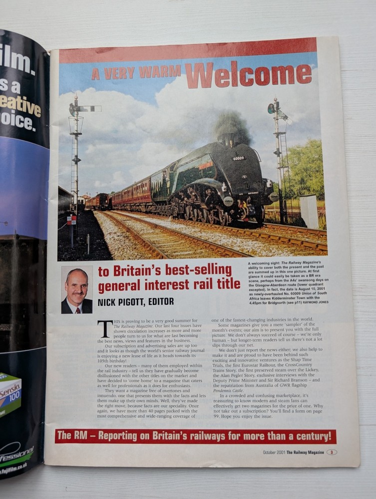The Railway Magazine - October 2001