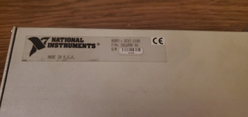 National Instruments SCXI-1100 32-Channel Multiplexer Amplifier Module(s) 3 pcs.