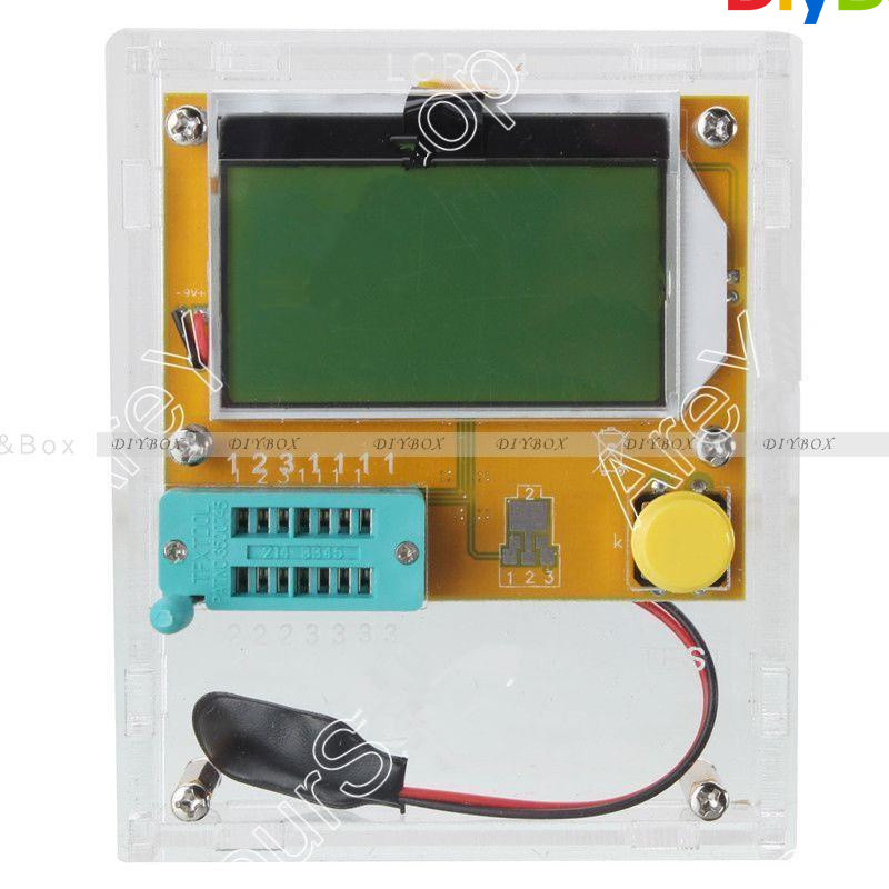 LCR-T4 MTY328P Transistor Tester Diode Triode Capacitance ESR Meter PNP/NPN MOS