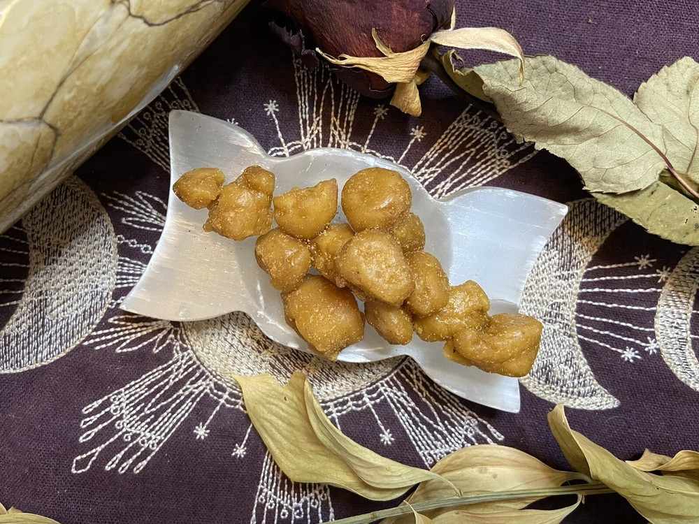 Devil’s Dung Resin Pieces, Protection, Purification, Enlightenment, Exorcism