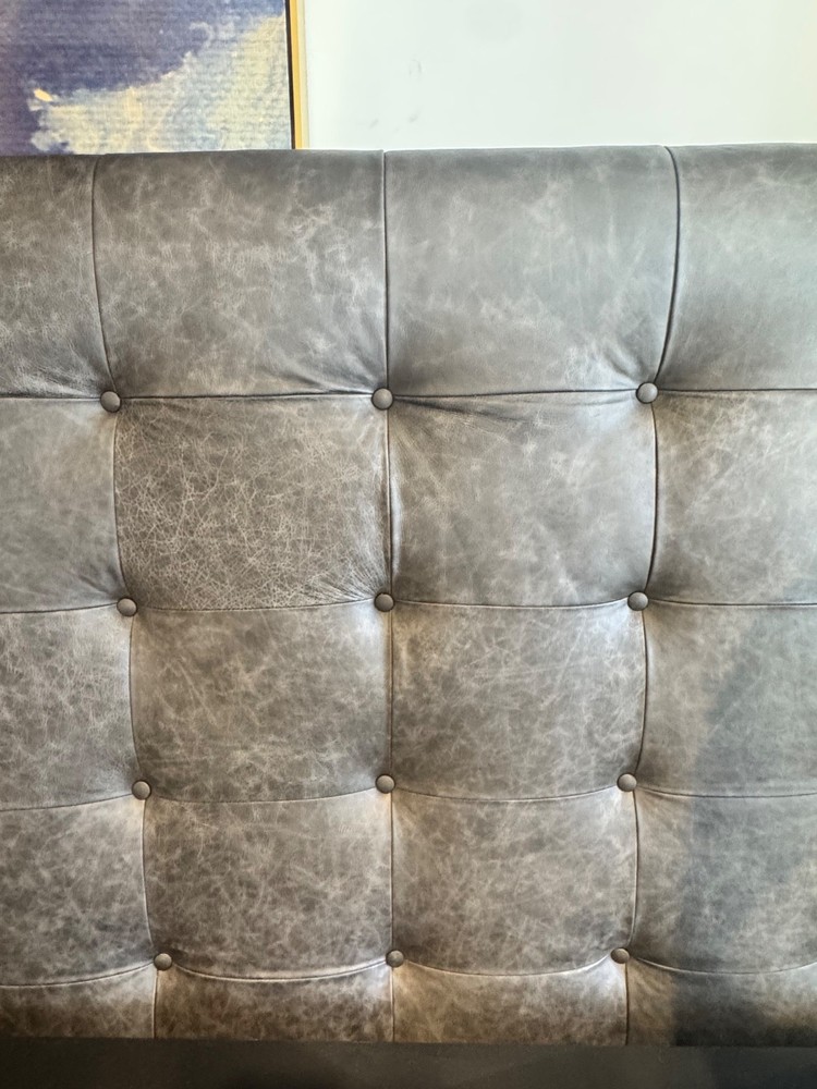 Bernhardt Avery Leather King Bed