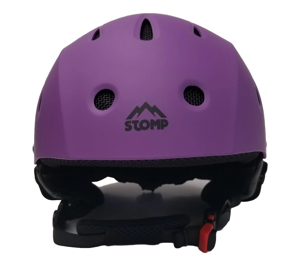 Stomp Ski Snow Helmet Large Size Matte Purple VS610