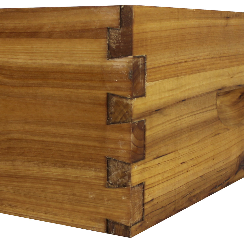 10-Frame Wax-Coated Beehive Kit – (1) Deep & (1) Medium Unassembled | Hoover Hiv