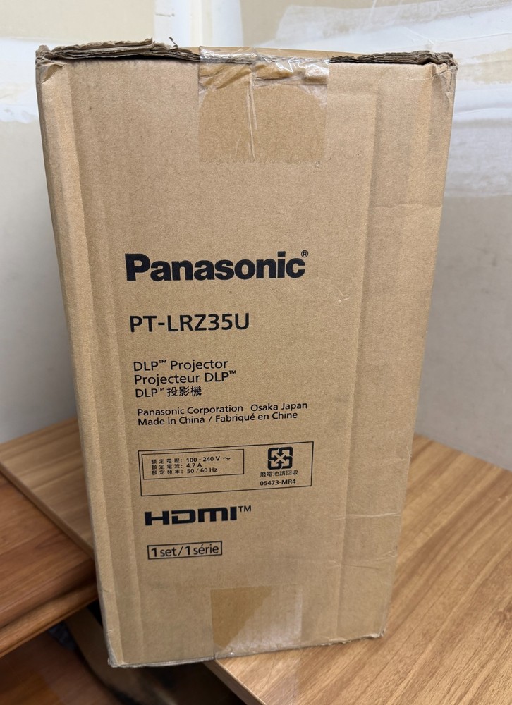 Panasonic PT-LRZ35U DLP Projector NEW