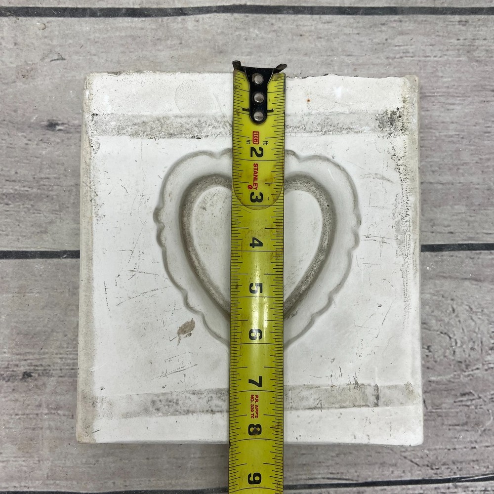 Unbranded Ceramic Casting Mold Heart Dish