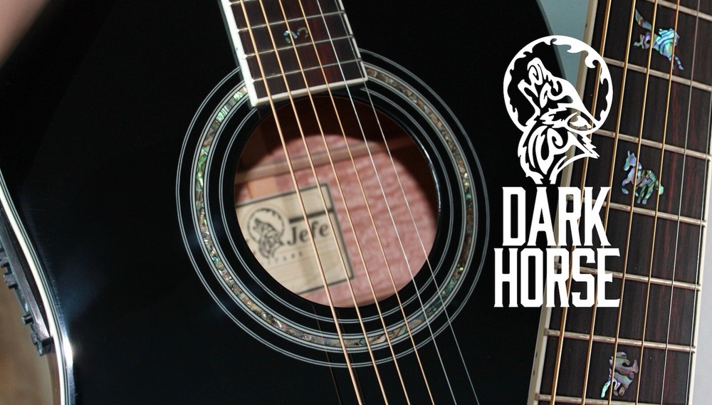 EL Jefe “Dark Horse” A/E Guitar