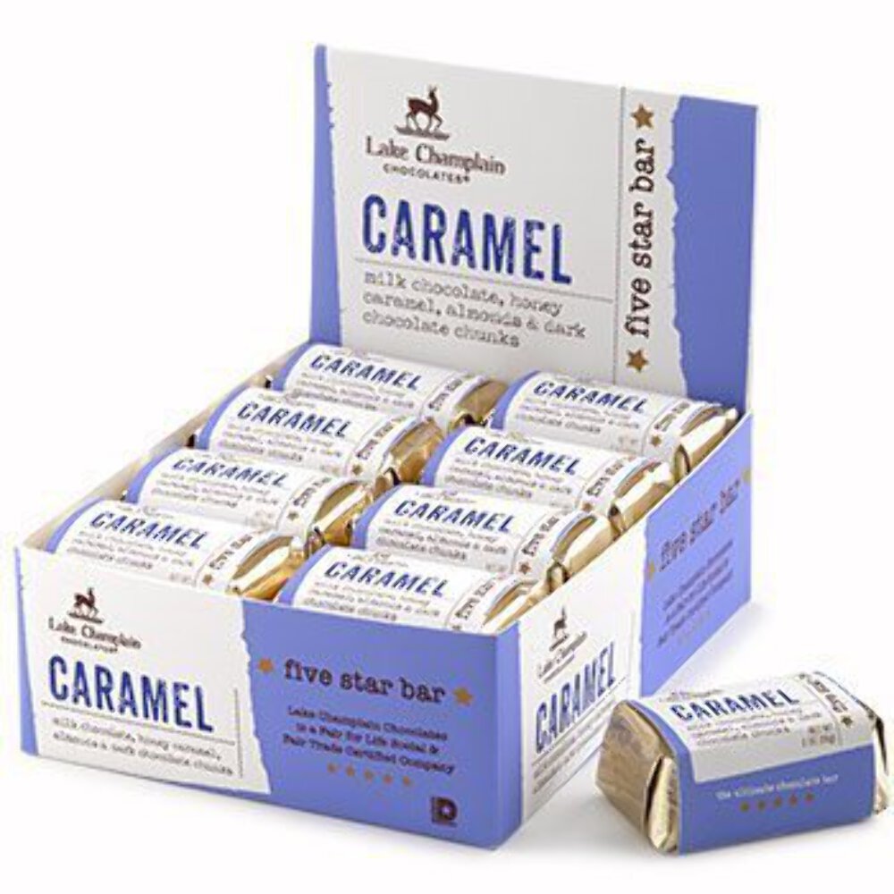 Lake Champlain Chocolates® Caramel Five Star Bar