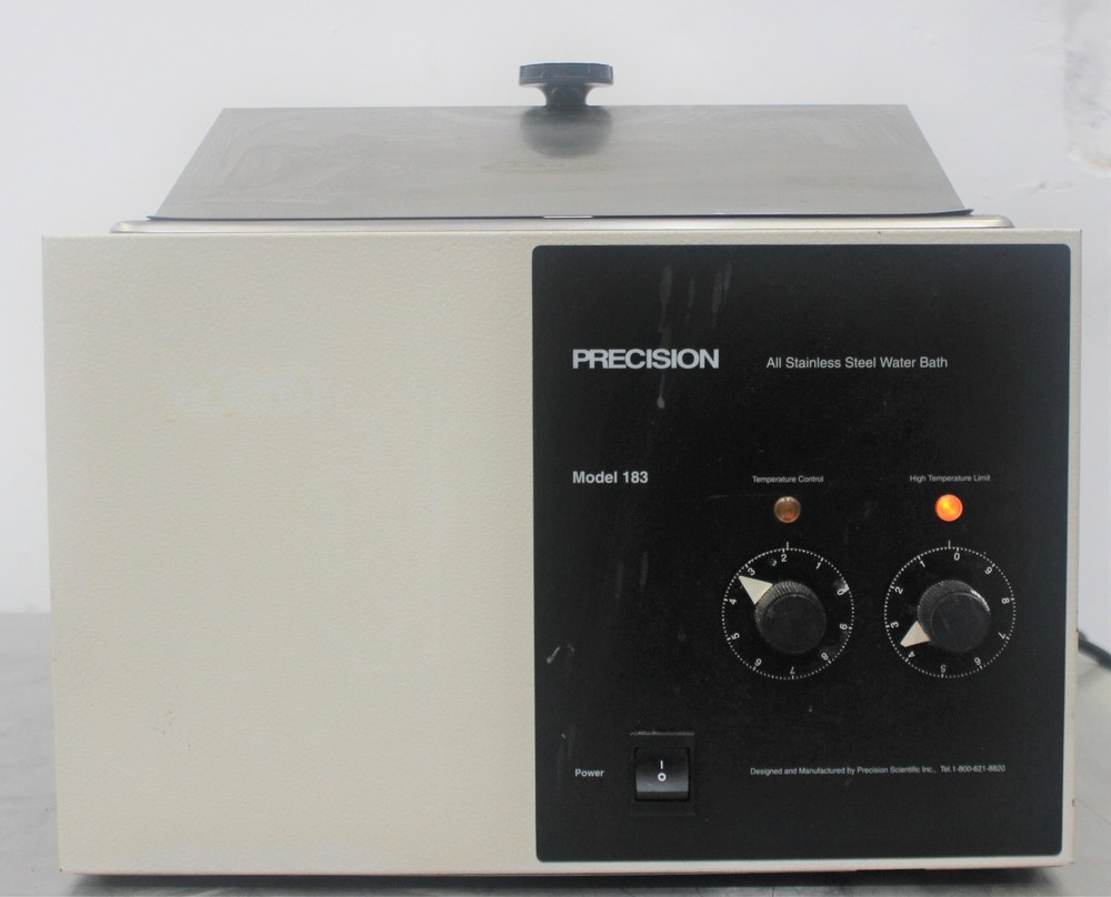 Precision Scientific 183 Water Bath - Wide Temp Range  Uniformity (3348645)