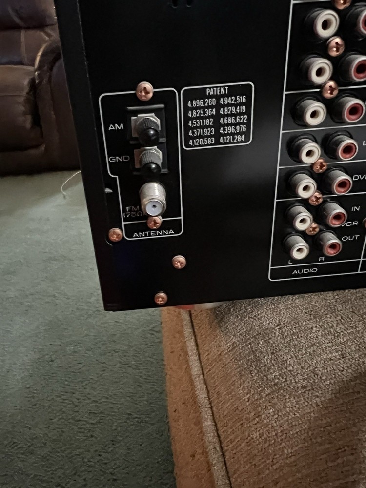 MARANTZ SR 780 Five Channel Surround Receiver-NOT WORKING VOLUME DIAL ISSUES