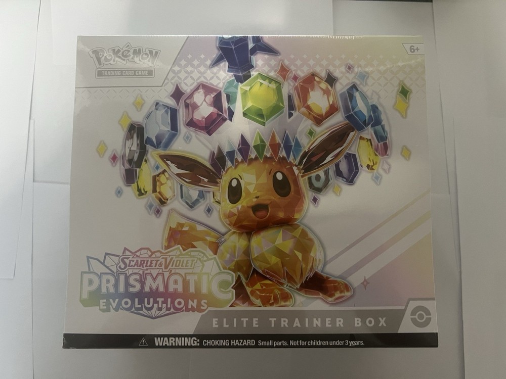 Prismatic Evolutions Elite Trainer Box Unopened English