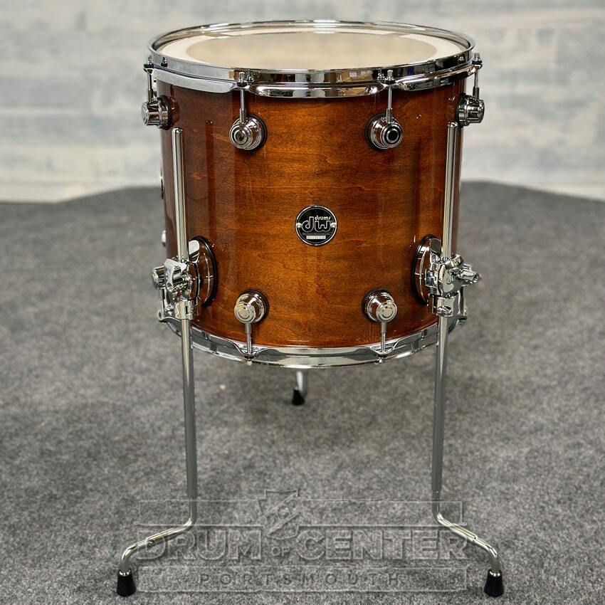 DW Performance Floor Tom 14x12 Walnut Lacquer - DCP Exclusive!