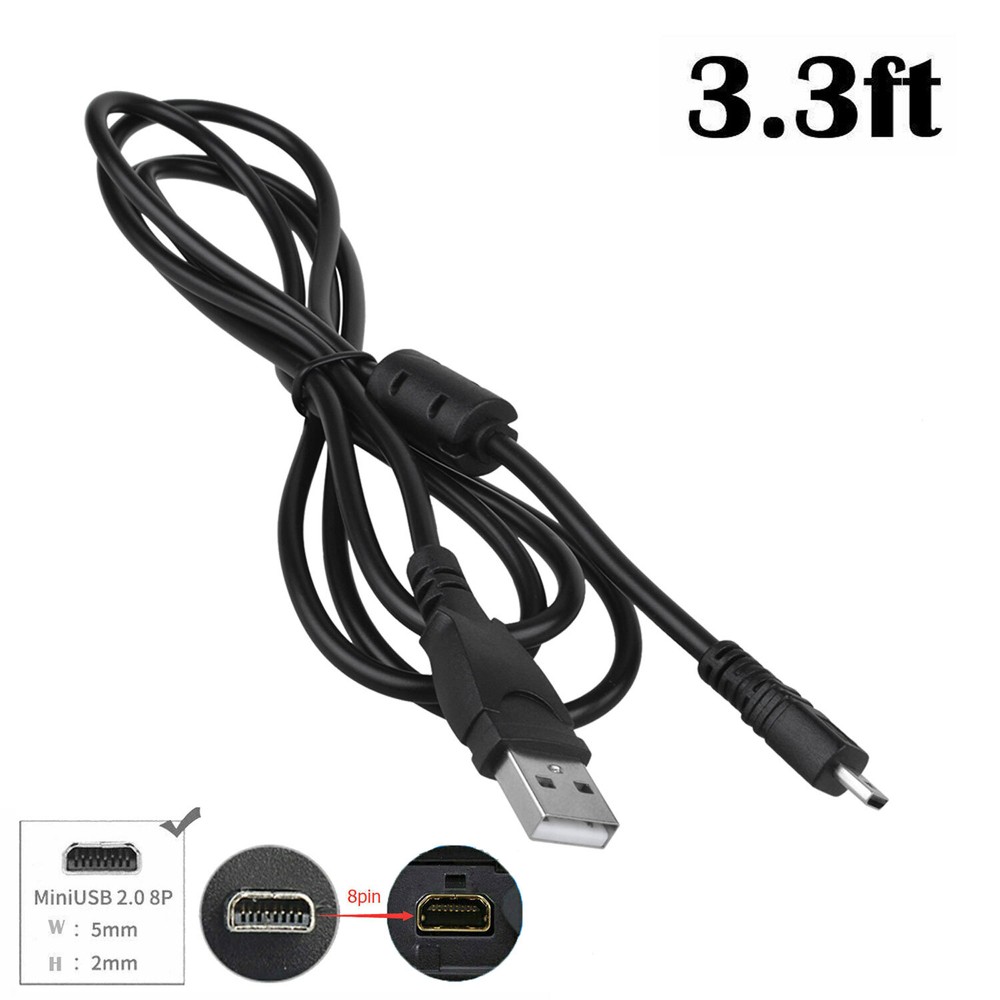 USB Data Sync Cable Cord For Panasonic Lumix Camera DMC-FX37 DMC-FX50 DMC-FX500