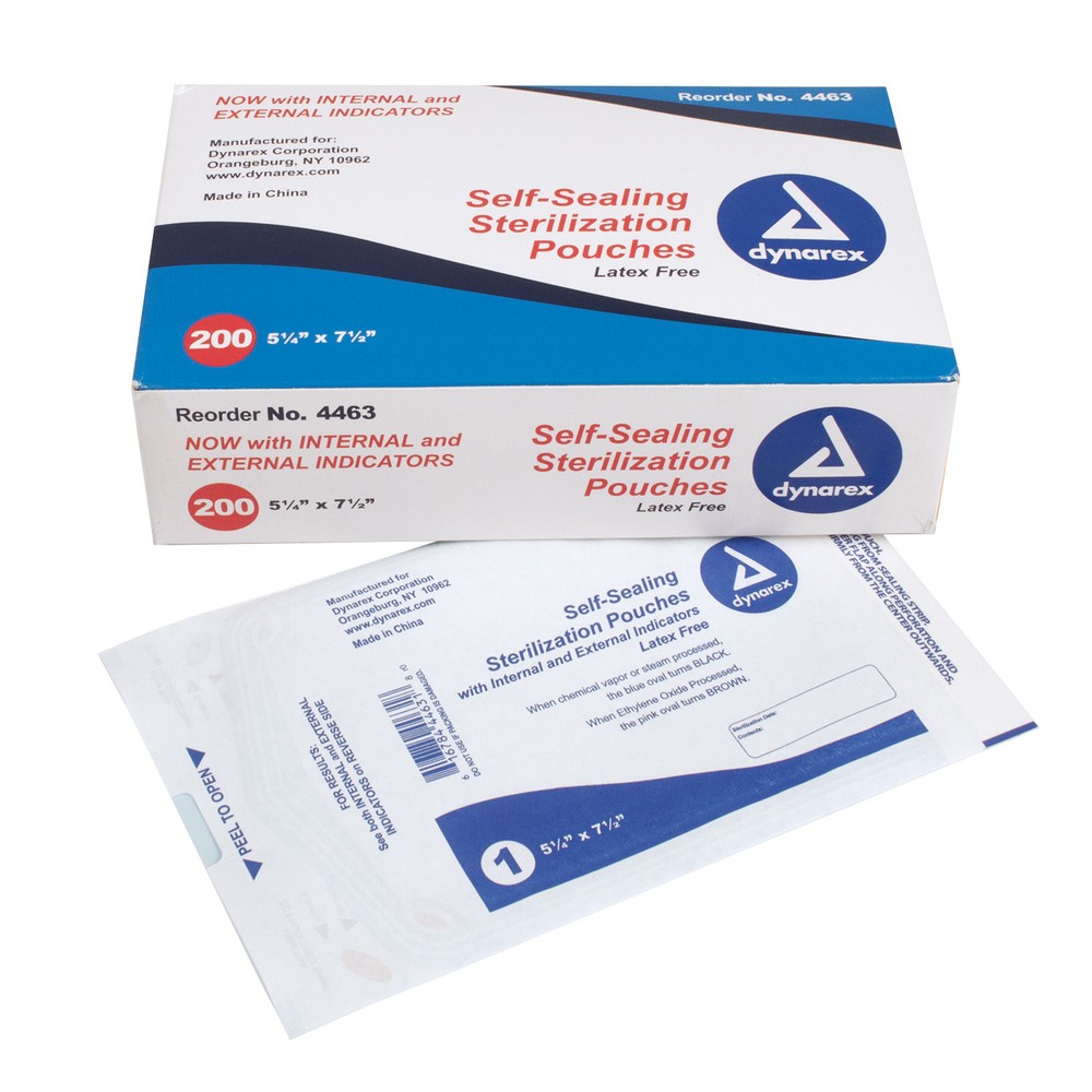 Self Seal Sterilization Pouches 200 per Box, 20%OFF &