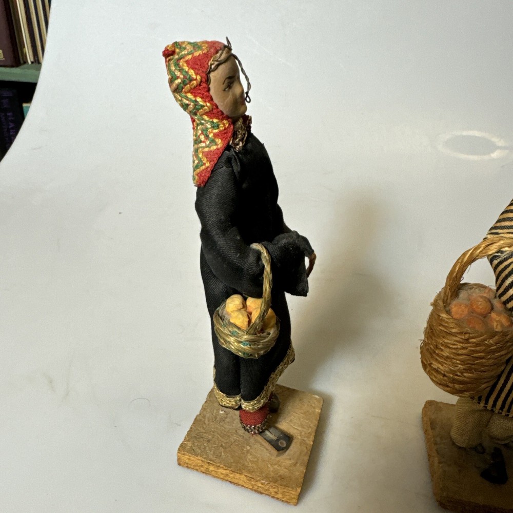 2 Hand made dolls by Sabra, Israel