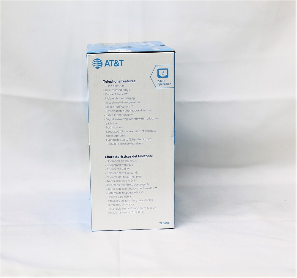 AT&T 2 Line Corded/Cordless Answering System