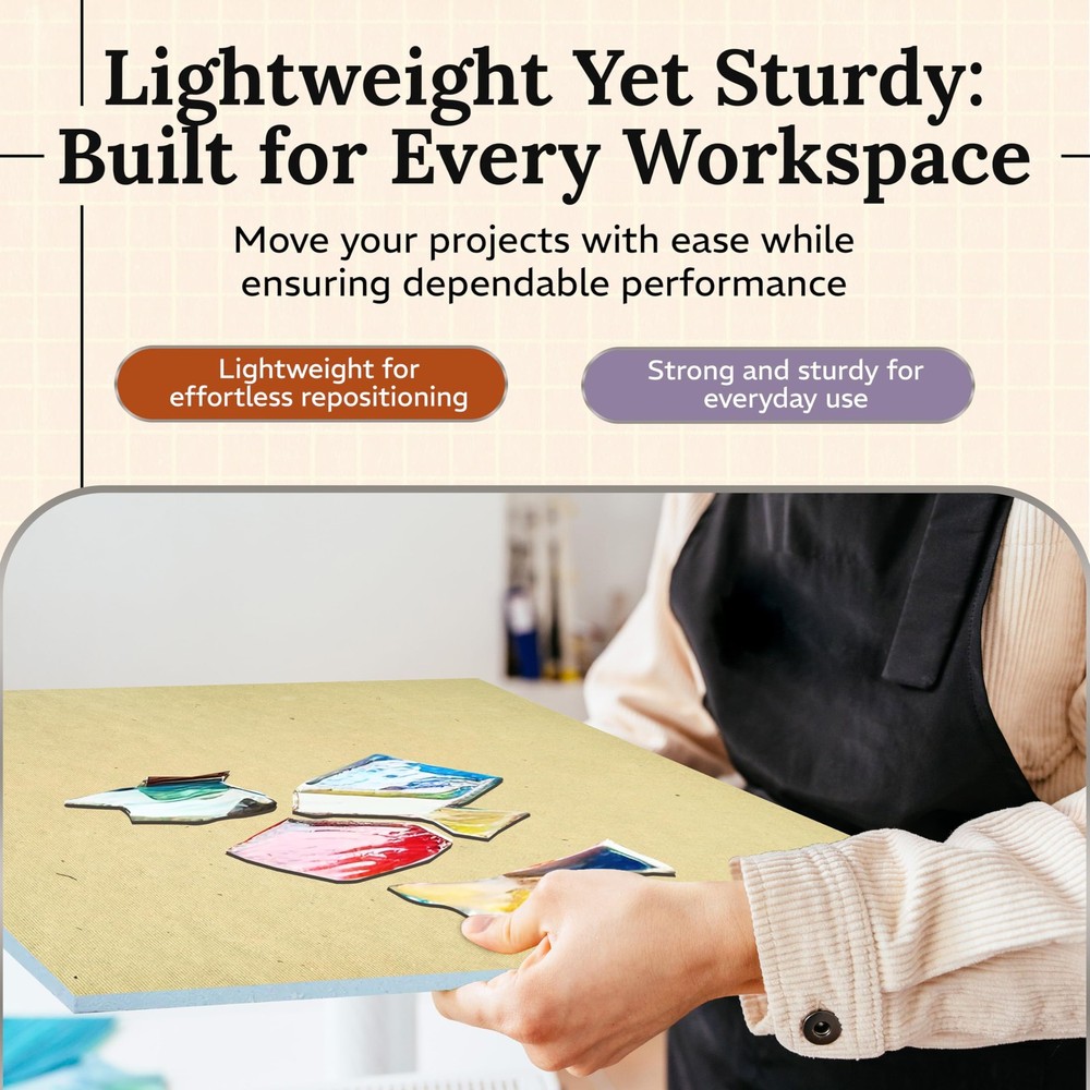 Homasote Board For Stained Glass Work Surface | 24'' x 24'' Homasote Stained ...