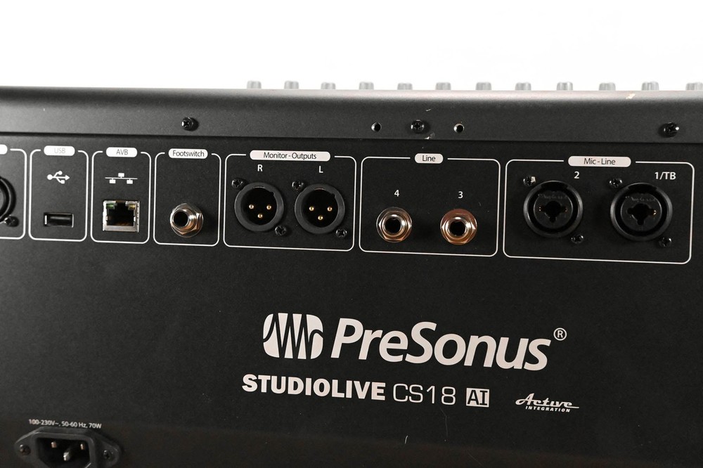 PreSonus StudioLive CS18AI Ethernet/AVB Control Surface CG01P2P